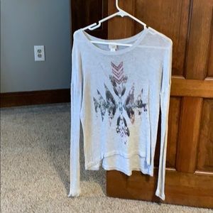 Tribal pattern sweater